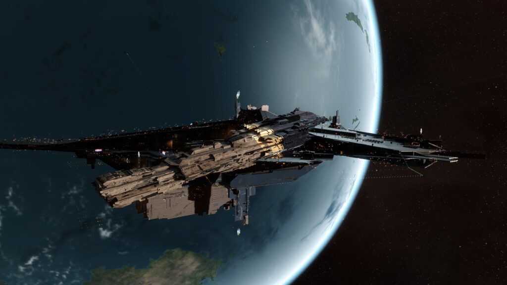 Ein Titan und im Hintergrund eine Fortizar
